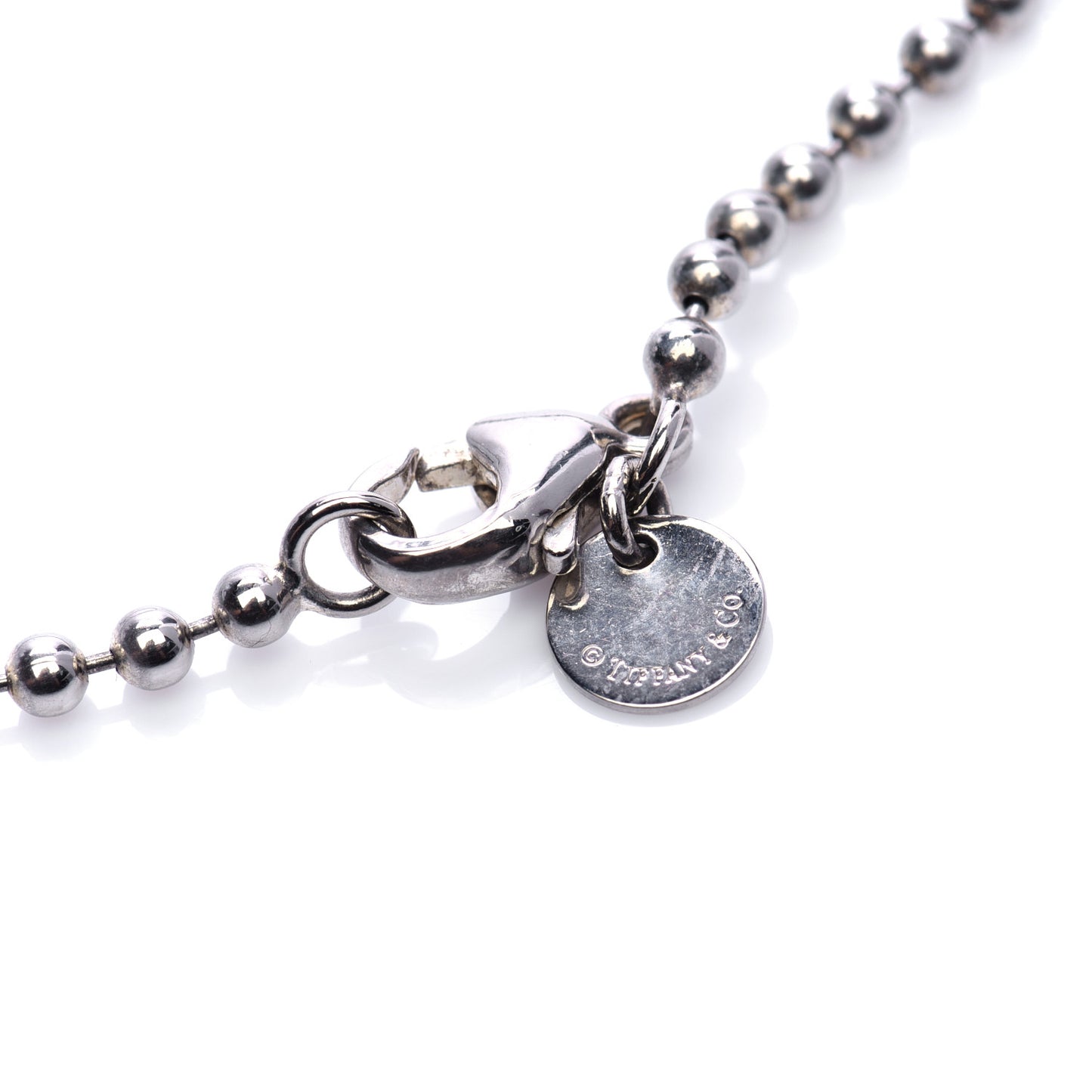Sterling Silver Long Return to Tiffany Heart Pendant Necklace