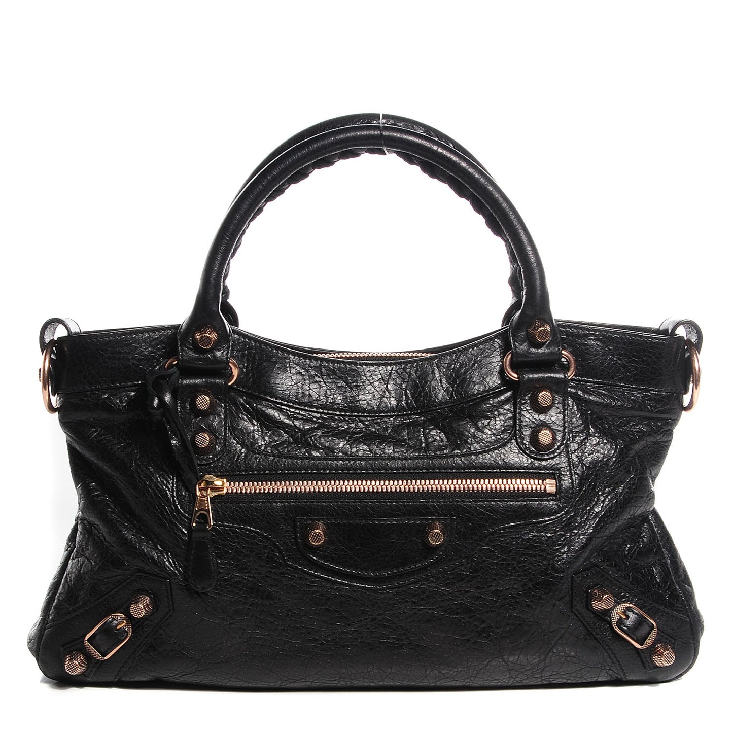Agneau Giant 12 Rose Gold Hardware First Black