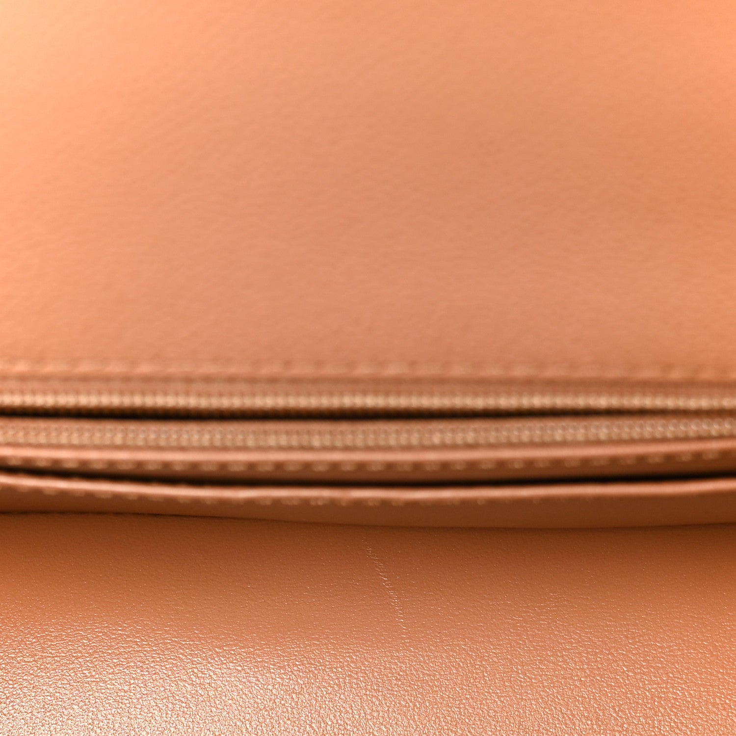 Chanel Caviar Quilted Mini Handy CC Flap Camel 5 of 13