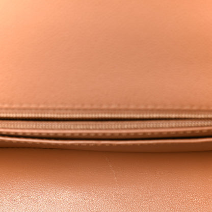 Chanel Caviar Quilted Mini Handy CC Flap Camel 5 of 13