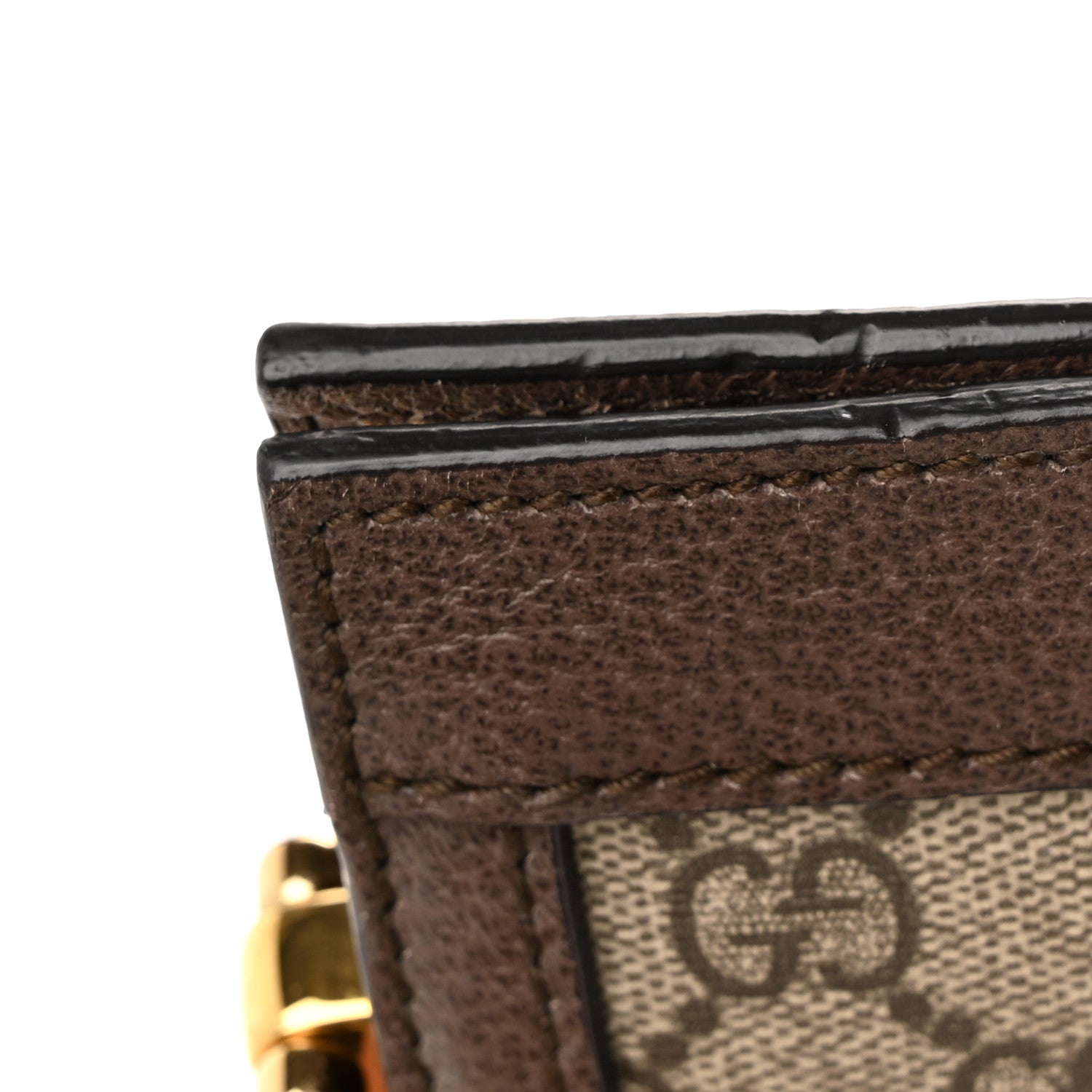 Gucci GG Supreme Monogram Web Medium Ophidia Chain Shoulder Bag Brown 12 of 12