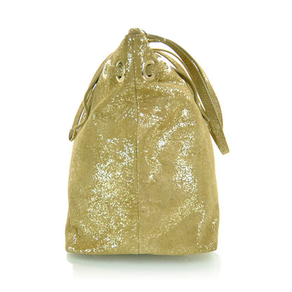 Jimmy Choo Glitter Suede Medium Rhea 8 of 14