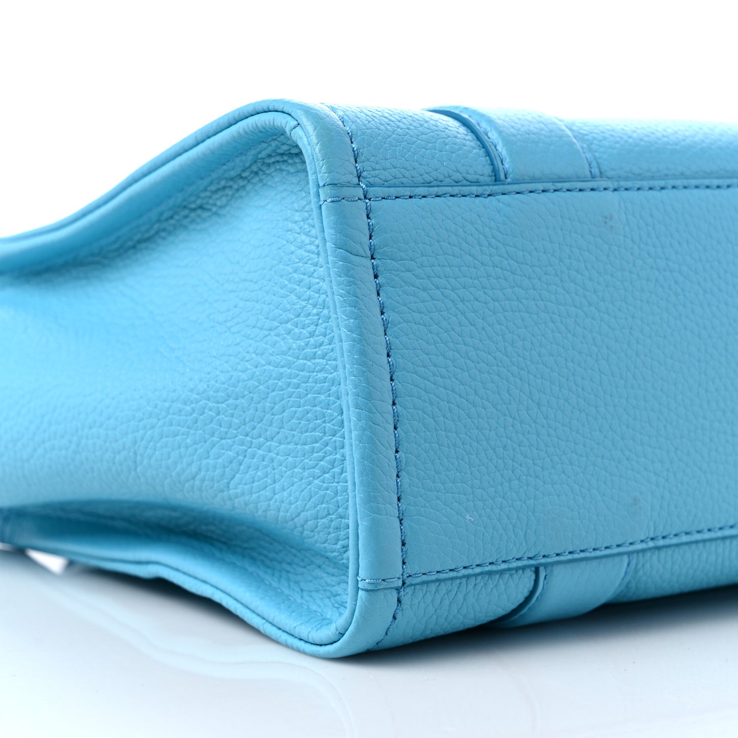 Grained Calfskin Small The Tote Bag Pool