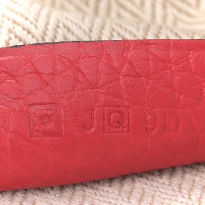 Hermes Taurillon Clemence Victoria 35 Rouge Casaque 7 of 11
