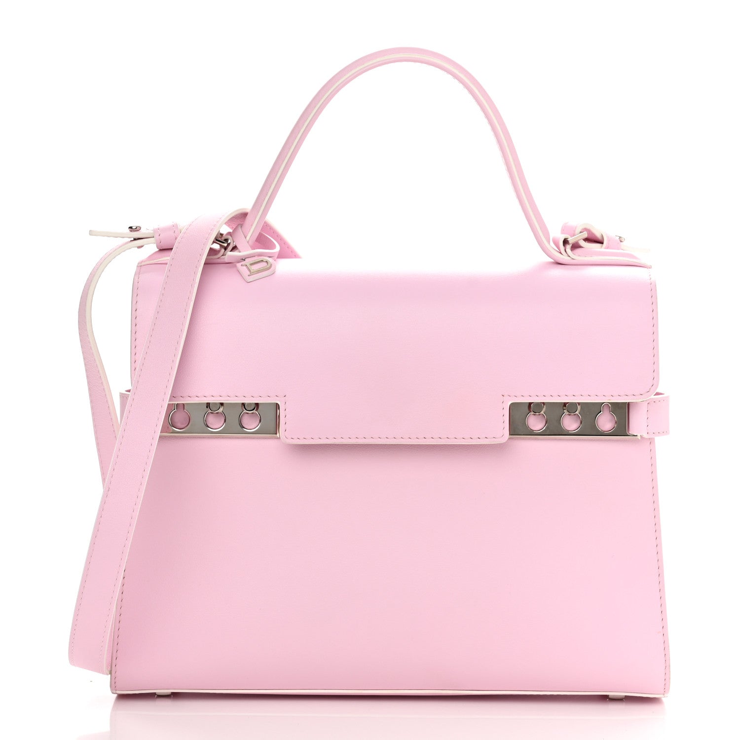 Delvaux Calfskin MM Tempete Satchel Nakuru 2 of 11