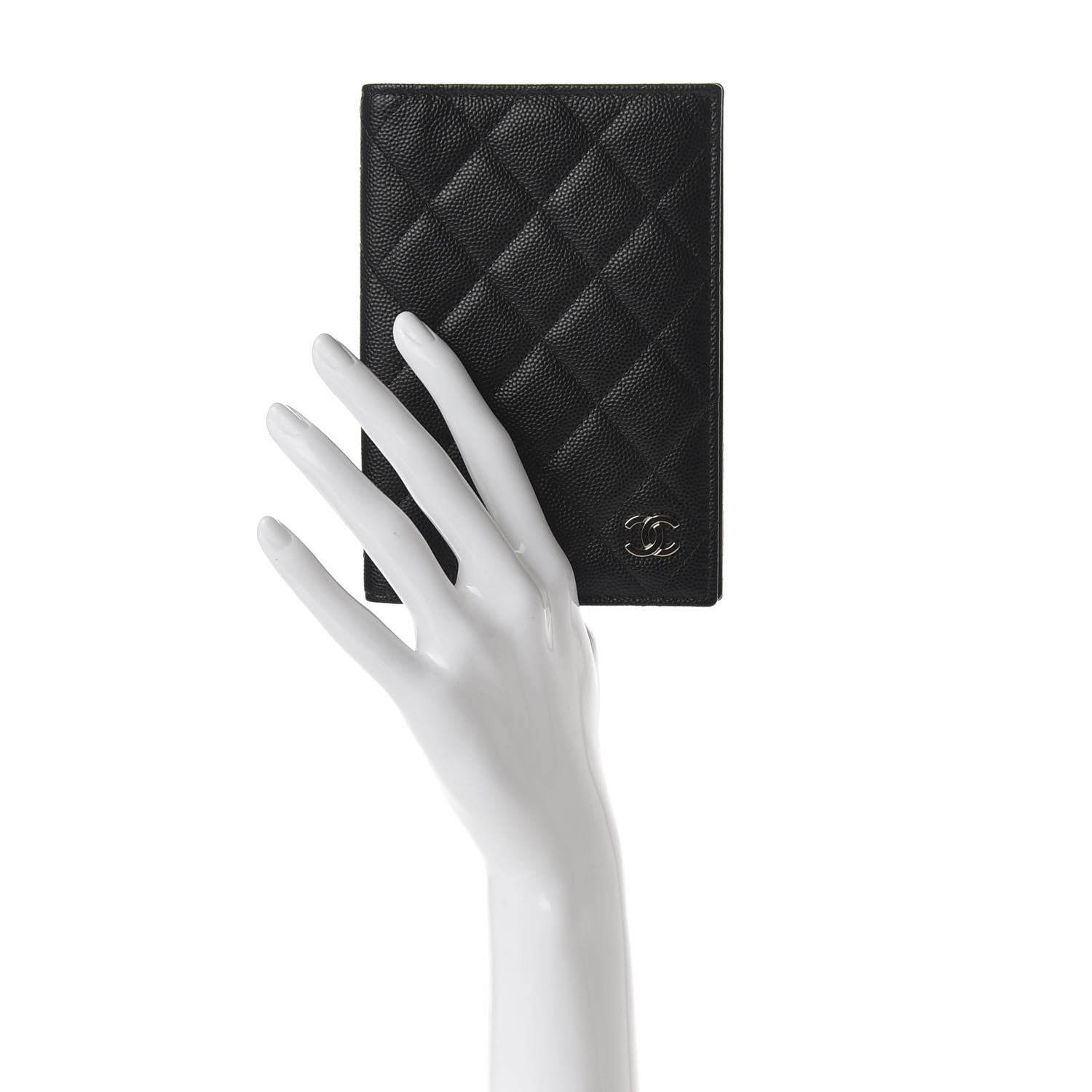 Chanel Caviar Quilted Passport Holder Black 2 of 7