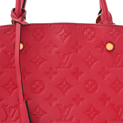 Louis Vuitton Empreinte Montaigne MM Dahlia 9 of 13