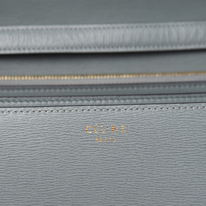 Celine Liege Calfskin Medium Classic Box Flap Bag Storm 8 of 10