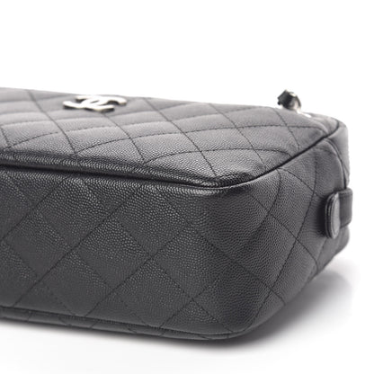 Chanel Caviar Quilted Camera Case Black 10 of 11