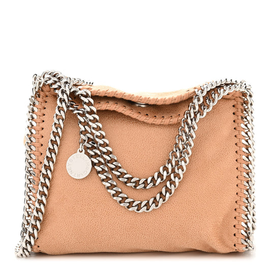 Shaggy Deer Tiny Falabella Tote Fawn