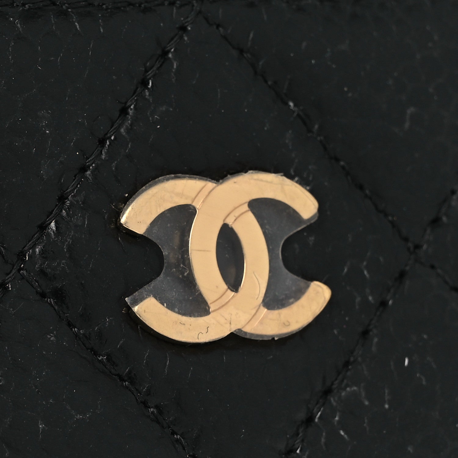 Chanel Caviar Quilted Card Holder Black 9 of 10