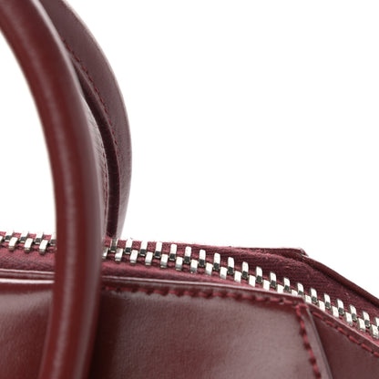 Givenchy Shiny Lord Calfskin Medium Antigona Burgundy 11 of 17