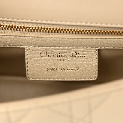 Christian Dior Calfskin Cannage Small Caro Bag Beige 6 of 11