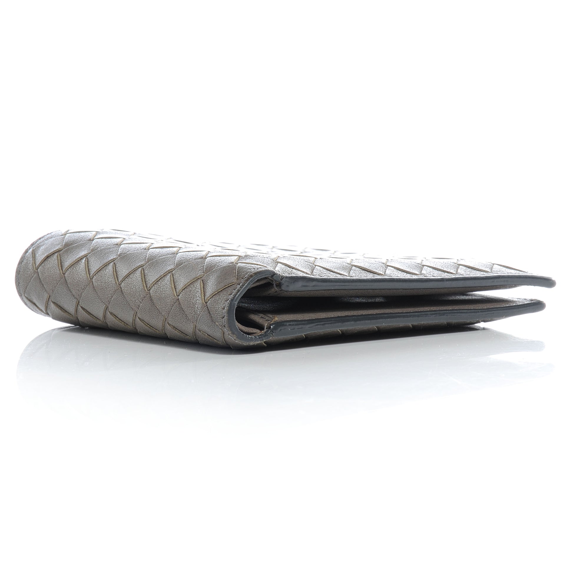 Bottega Veneta Nappa Intrecciato Mens Wallet Grey 4 of 9
