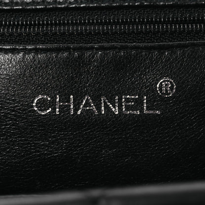 Chanel Lambskin Quilted Metal Frame Clutch Black 6 of 14