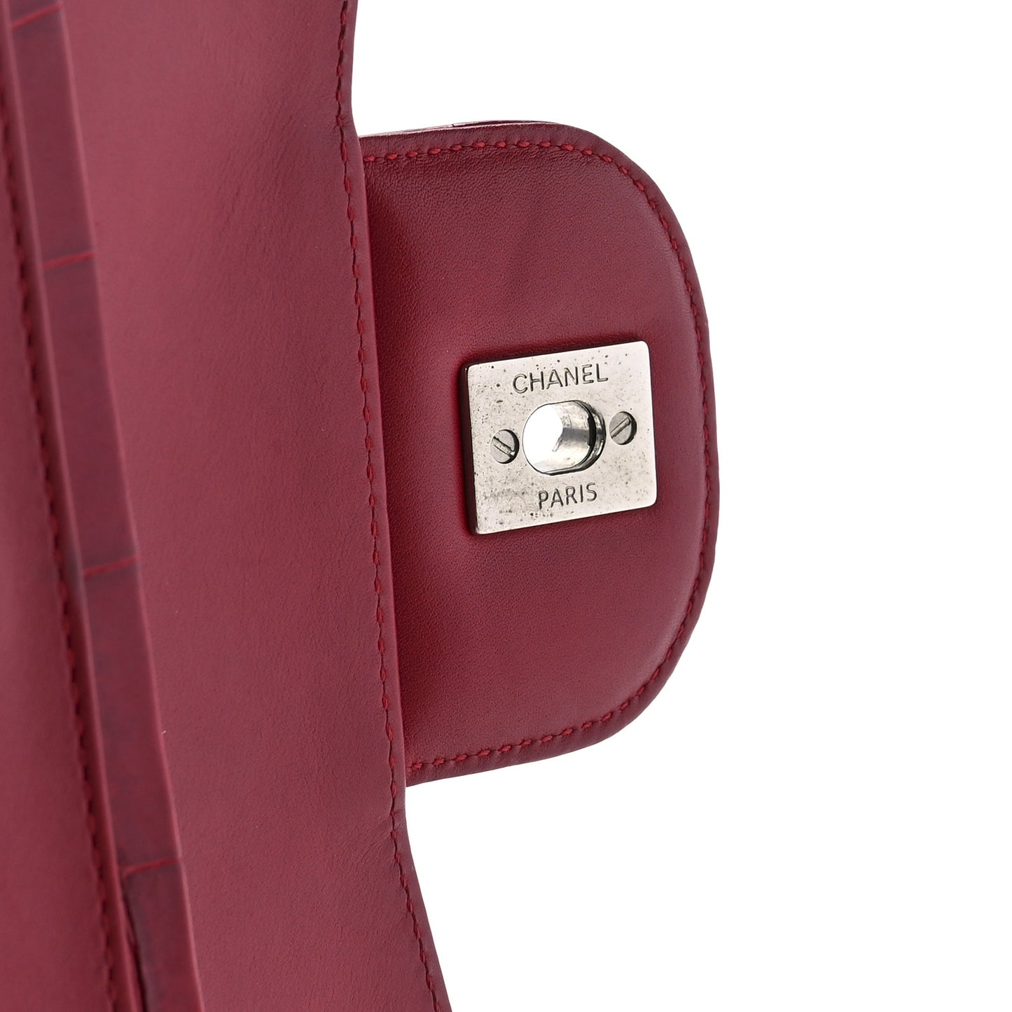 Alligator Jumbo Double Flap Red