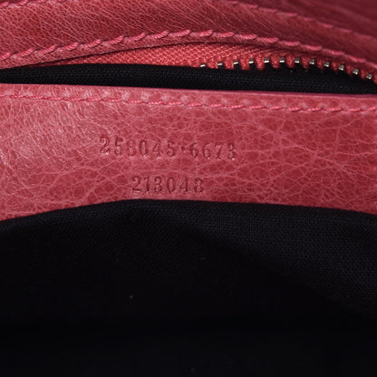 Balenciaga Agneau Giant Brogues Hardware Velo Framboise 8 of 16