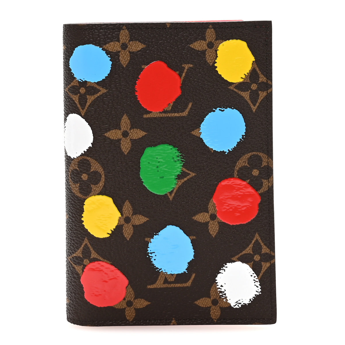 Louis Vuitton LV X YK Monogram Dots Passport Cover Multicolor 1 of 8