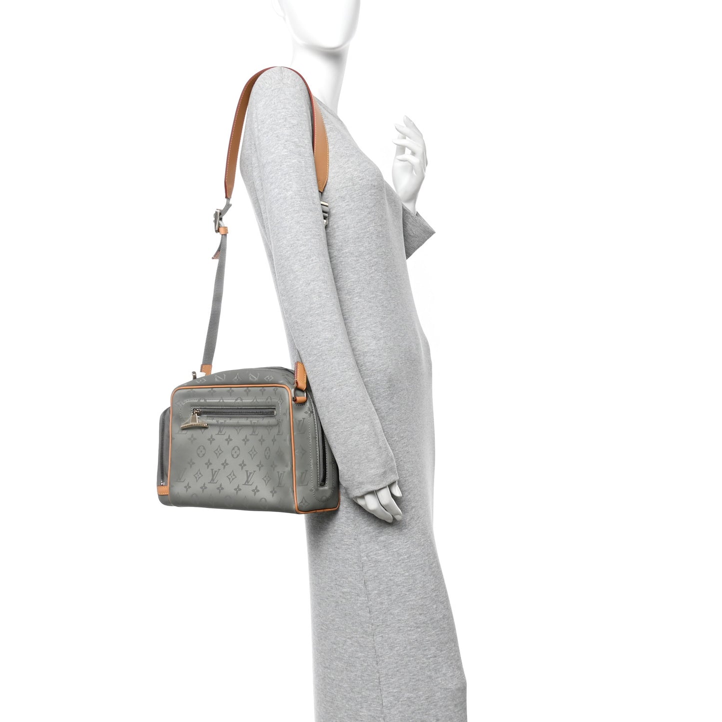 Monogram Titanium Camera Bag