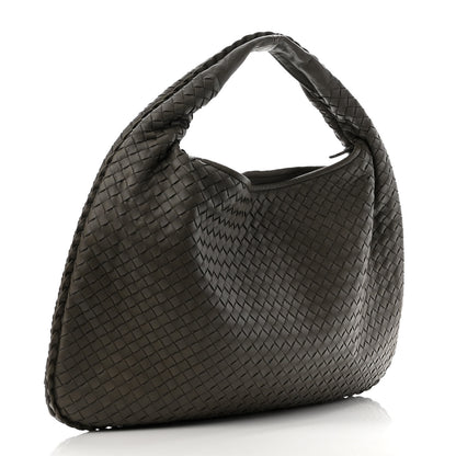 Bottega Veneta Nappa Intrecciato Large Veneta Hobo Grey 3 of 11