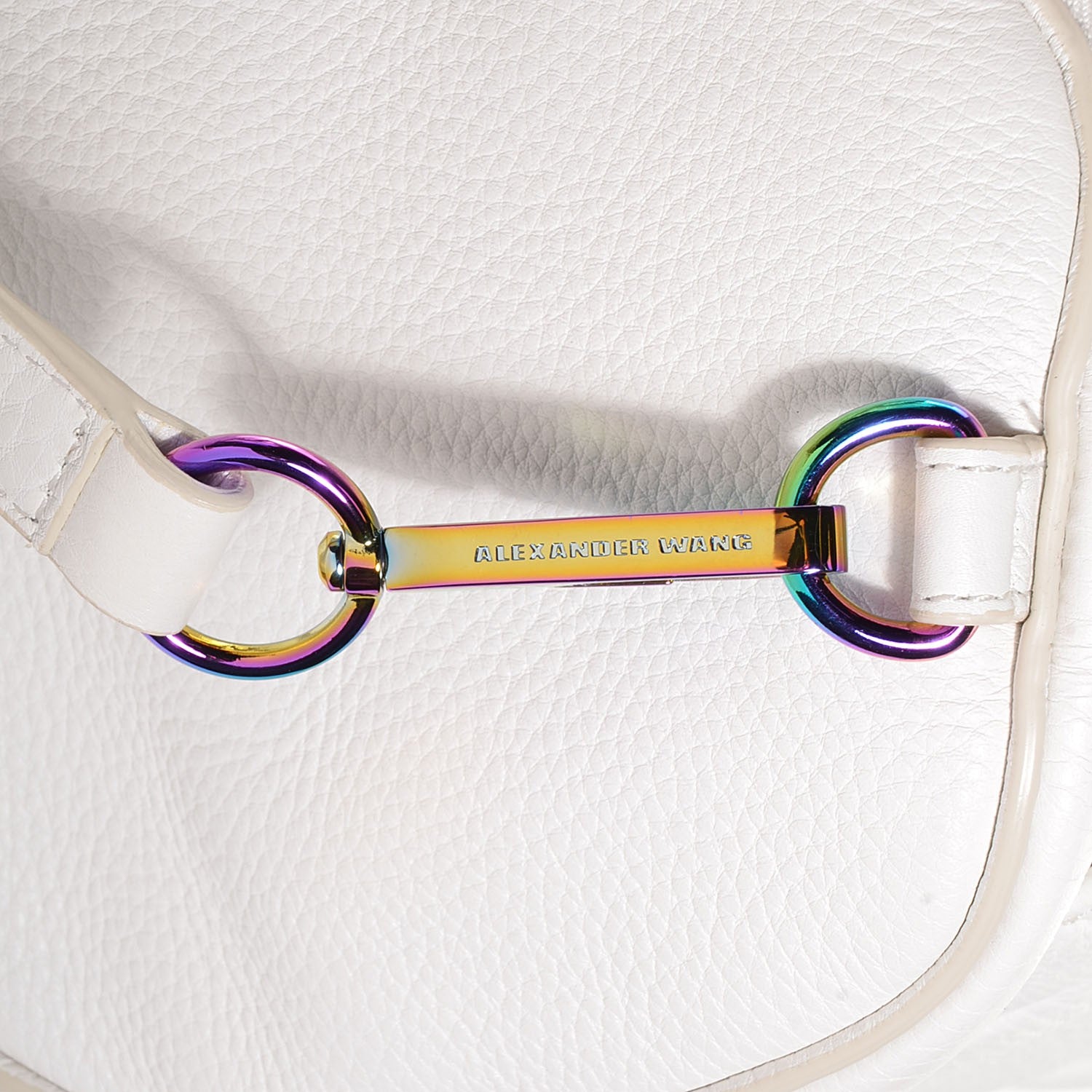 Alexander Wang Pebbled Lambskin Rockie Peroxide 9 of 9