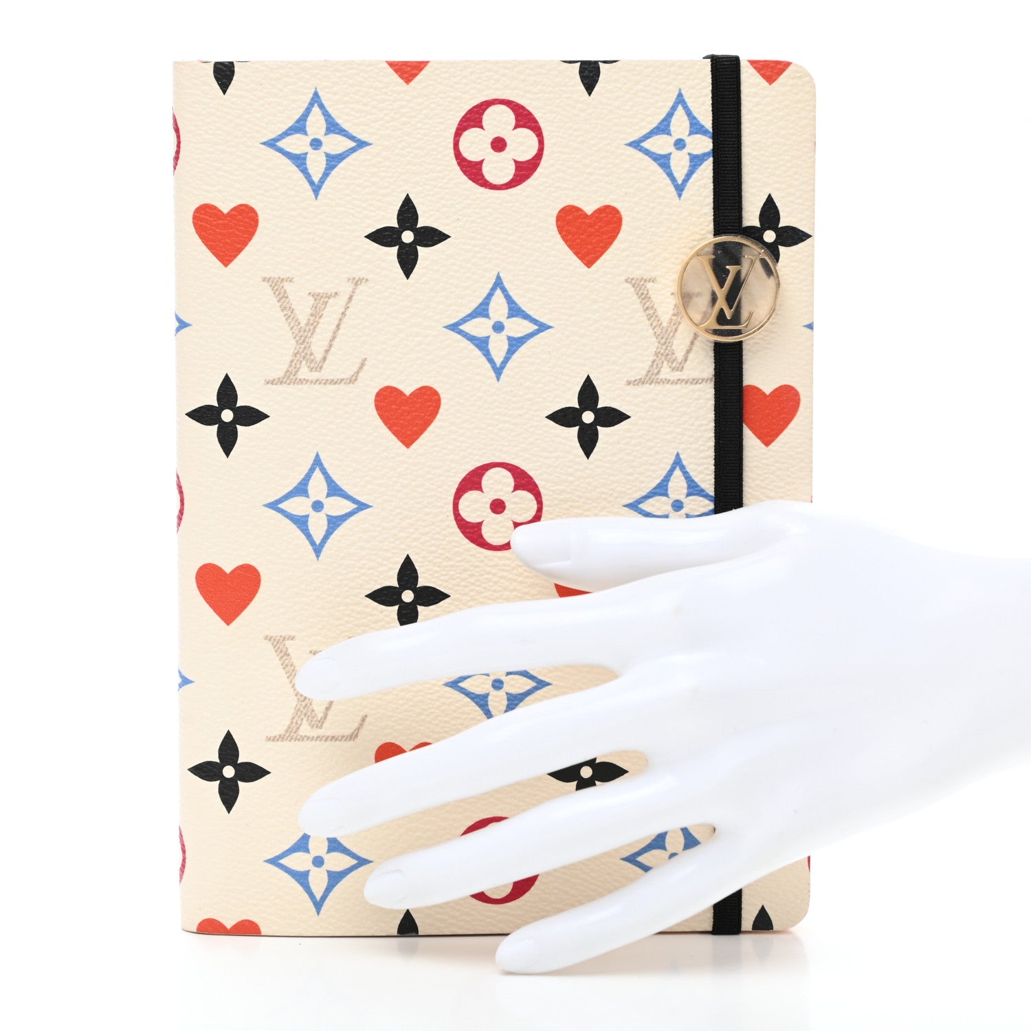 Louis Vuitton Game On Clemence Notebook MM White 2 of 6