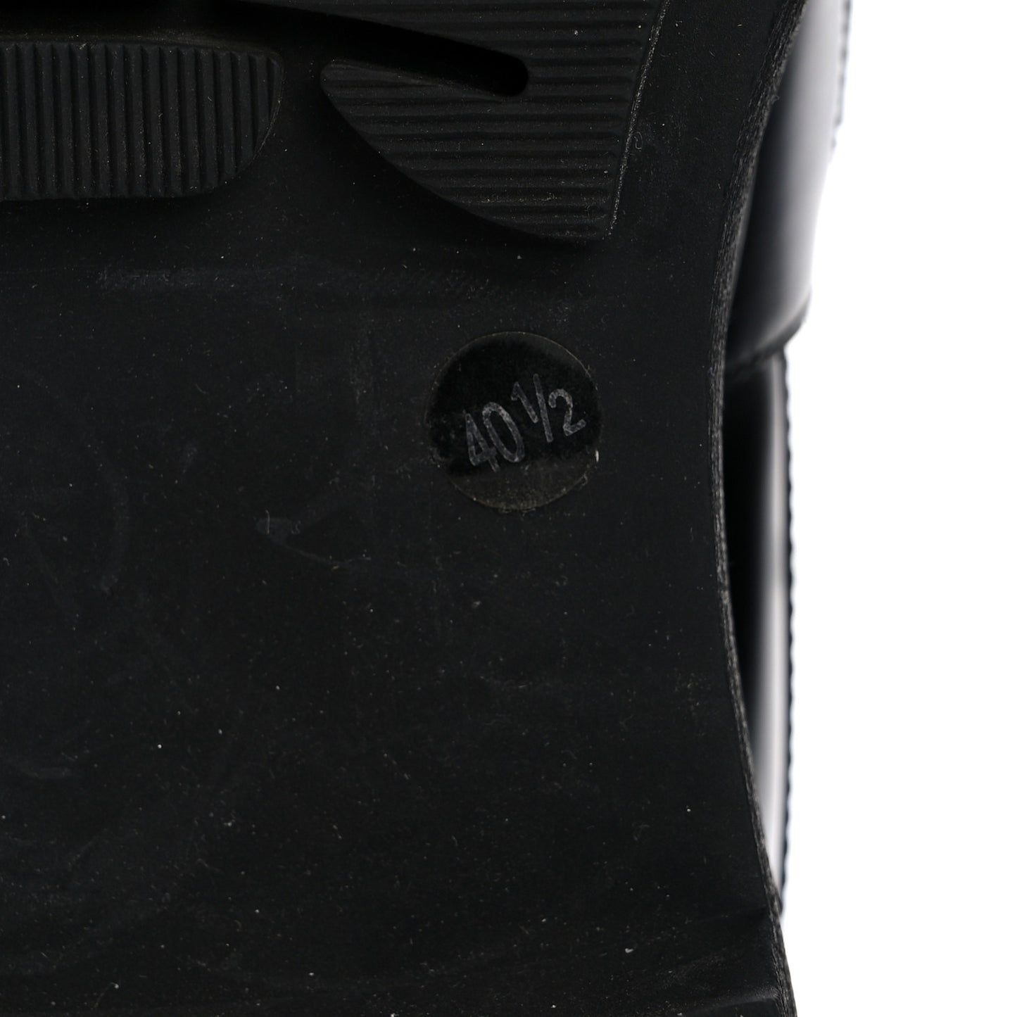 Cordovan Lux Womens Logo Patch Loafers 40.5 Black