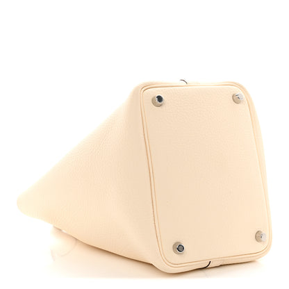 Hermes Taurillon Clemence Picotin Lock Nata 4 of 12