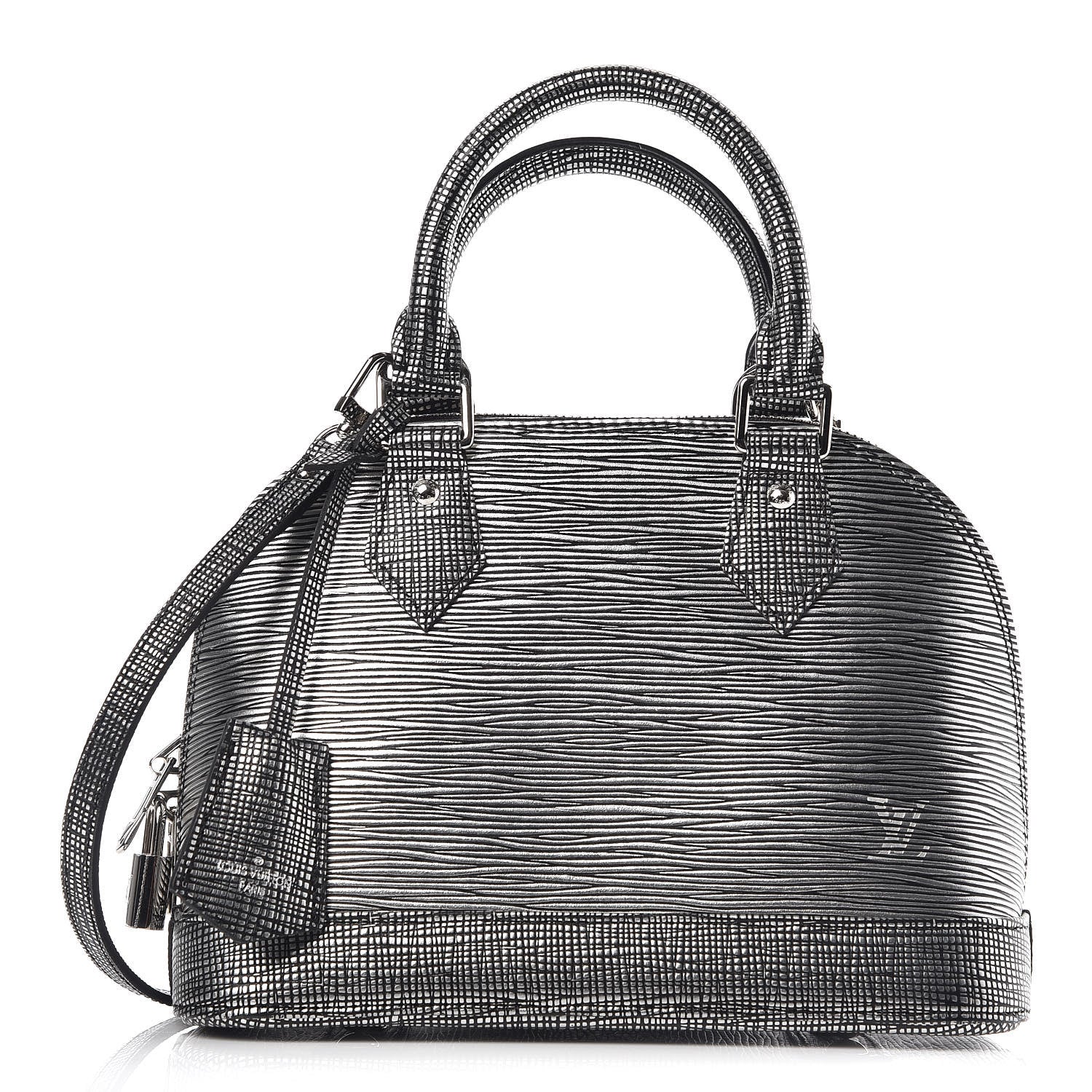Louis Vuitton Epi Alma BB Platine 1 of 8