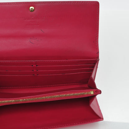 Louis Vuitton Vernis Sarah Wallet Rose Pop 5 of 11