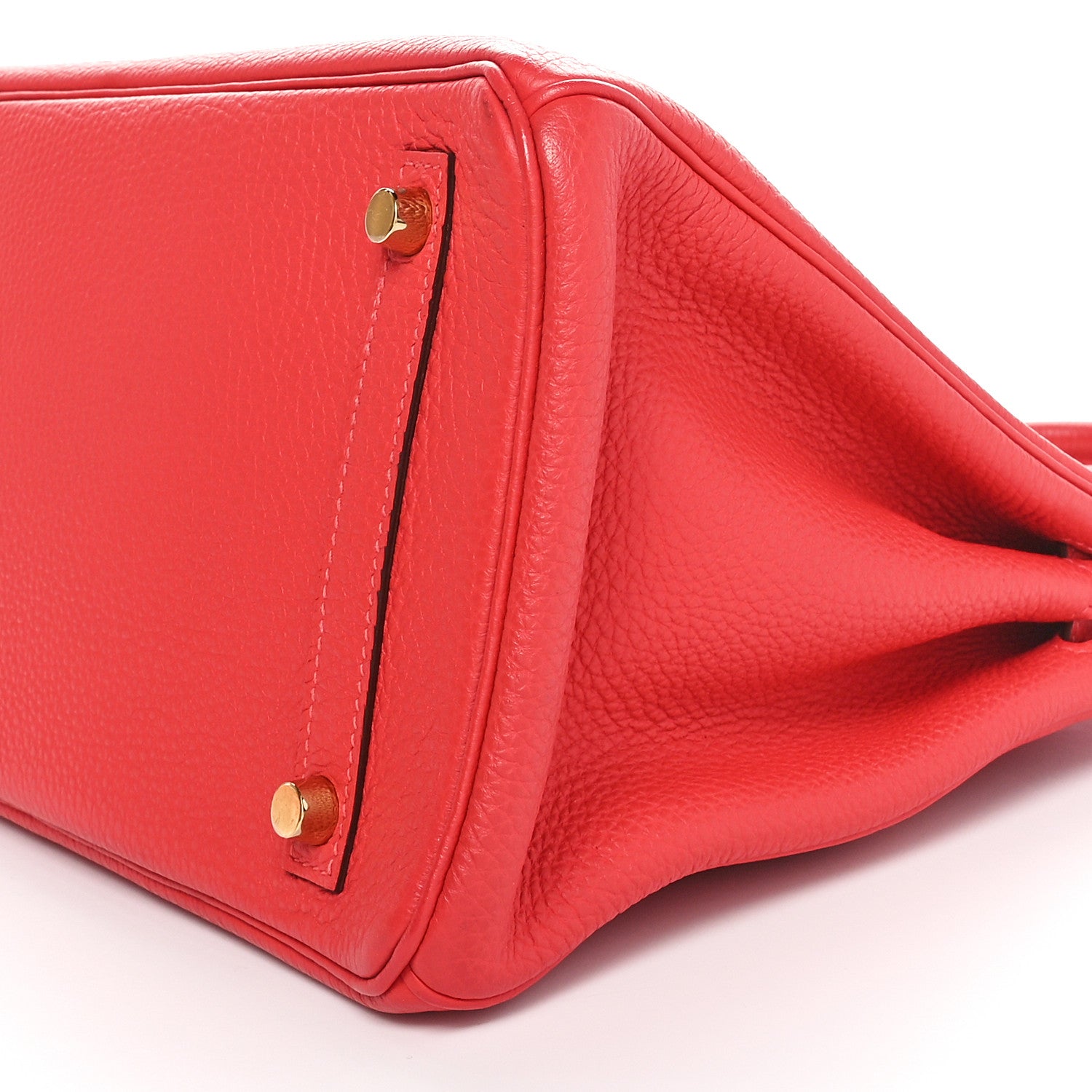 Hermes Togo Birkin 30 Rouge Pivoine 10 of 10