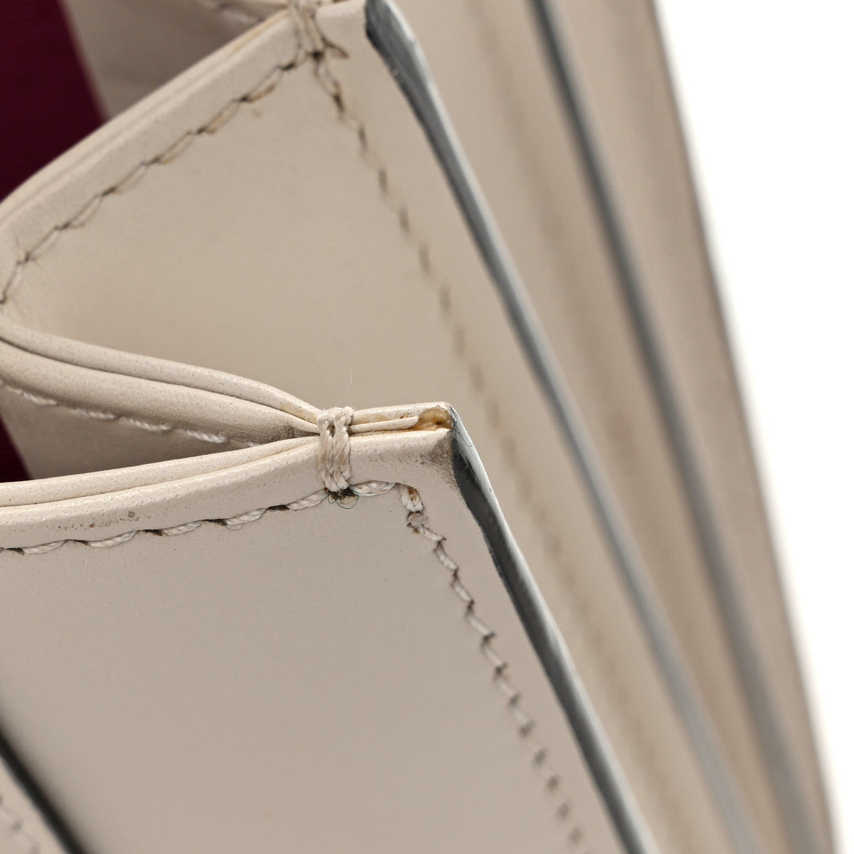 Calfskin Serpenti Forever Top Handle White
