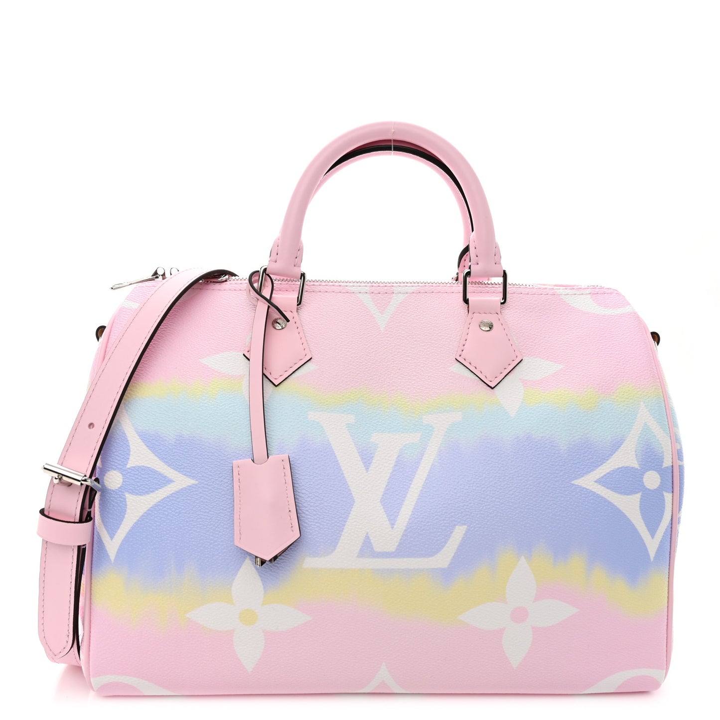 Monogram Escale Speedy Bandouliere 30 Pastel