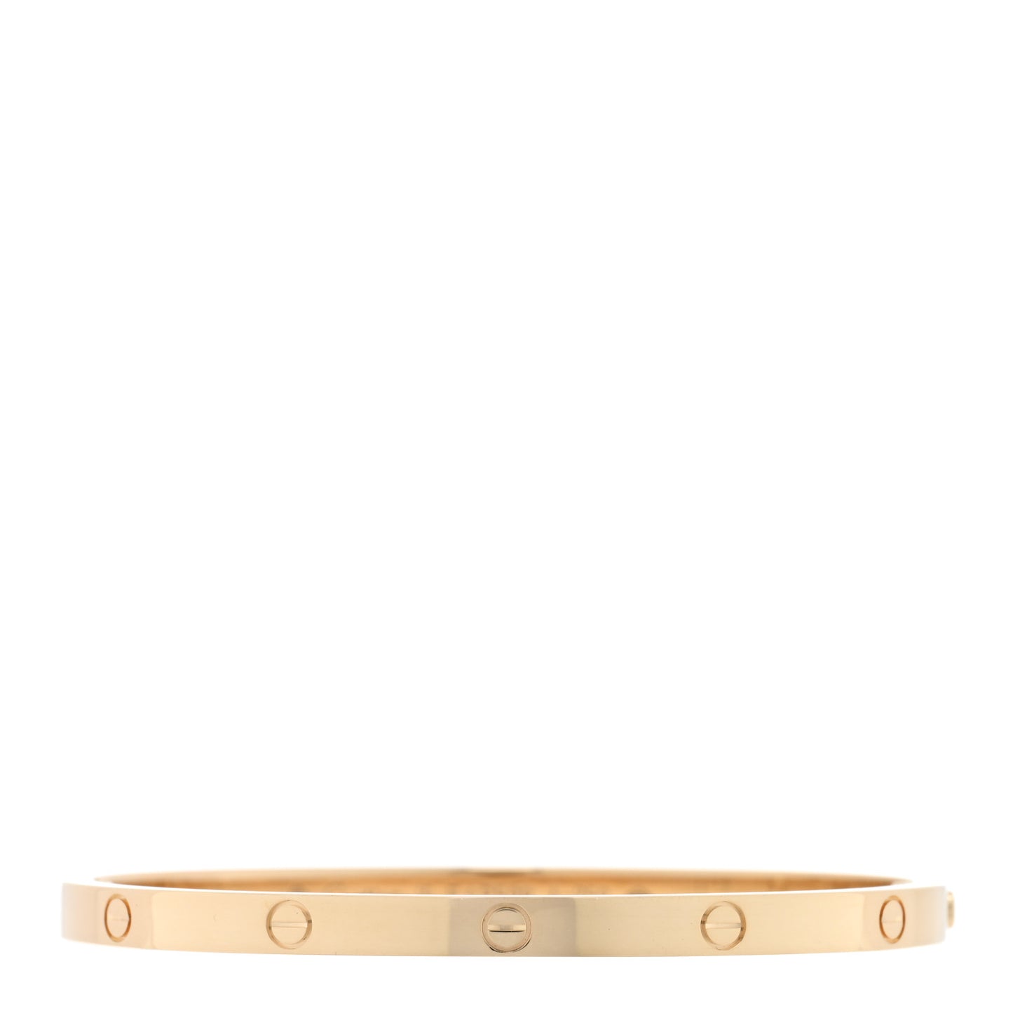 18K Yellow Gold Small LOVE Bracelet 15