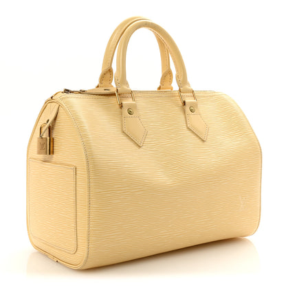 Louis Vuitton Epi Speedy 25 Vanilla 3 of 10