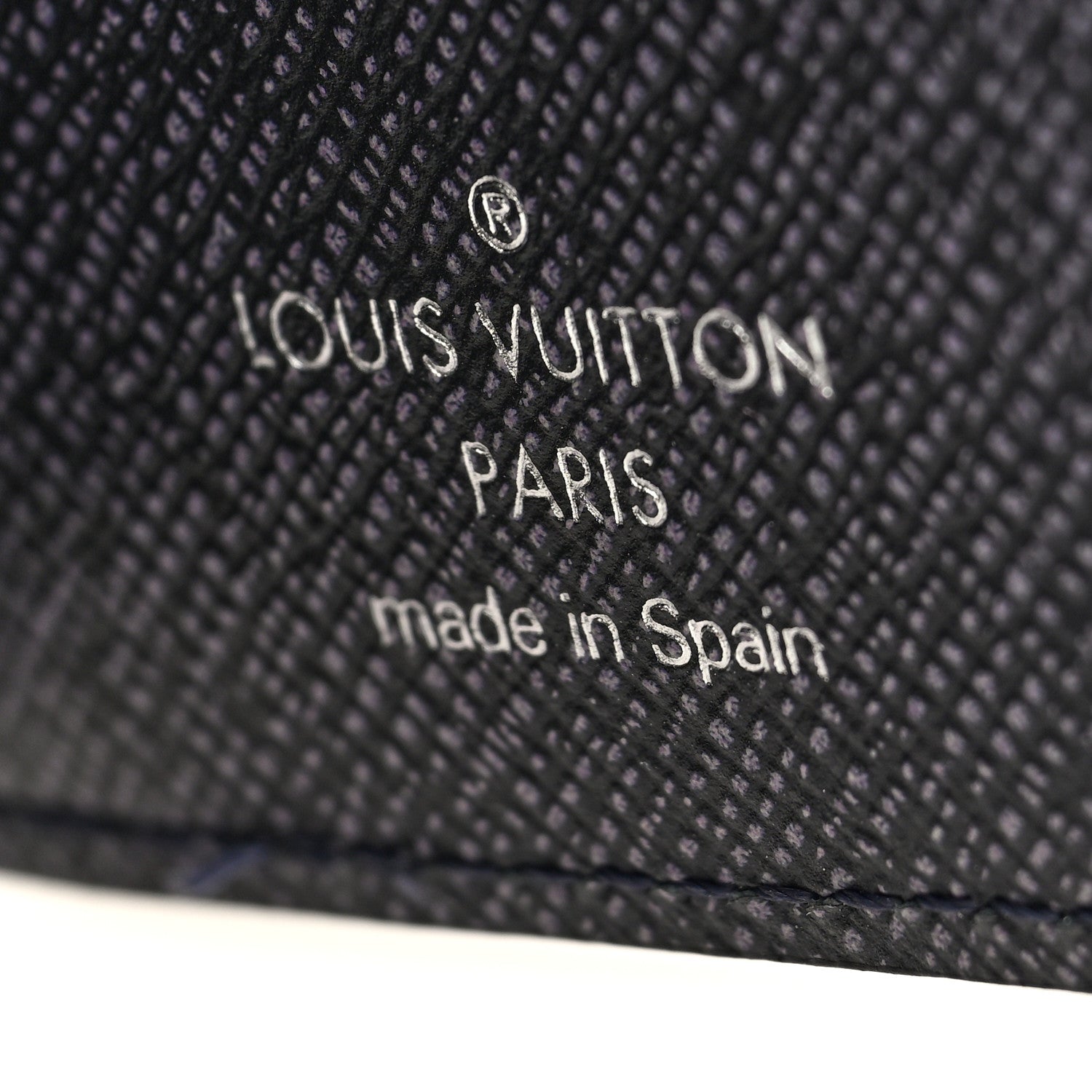 Louis Vuitton Monogram LV Record Pocket Organizer NM Blue 6 of 6