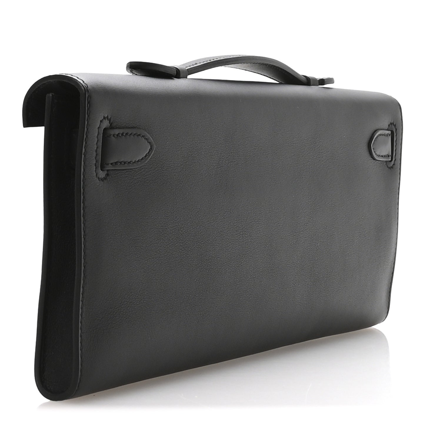 Swift Kelly Cut Clutch Pochette Black
