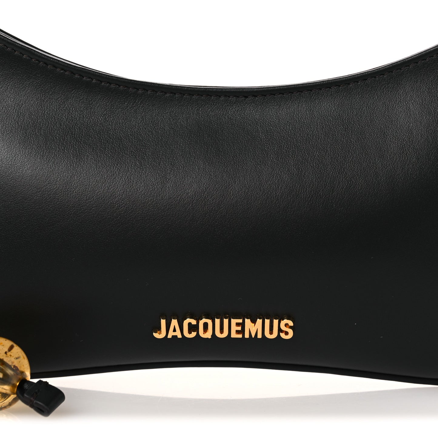 Smooth Calfskin Le Bisou Perle Black