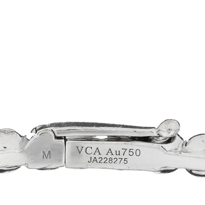 Van Cleef & Arpels 18K White Gold Perlee Pearls of Gold Bracelet M 3 of 3
