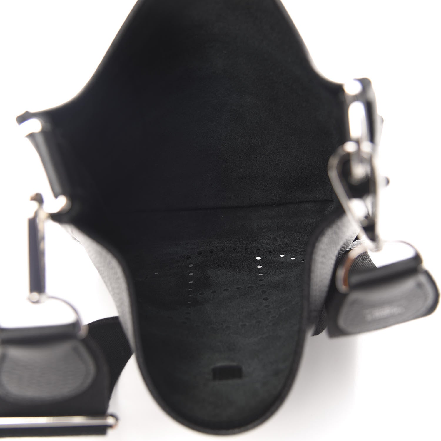 Hermes Taurillon Clemence Evelyne III PM Black 5 of 10