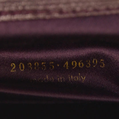 Saint Laurent Textured Large Belle de Jour Clutch Prune 6 of 7