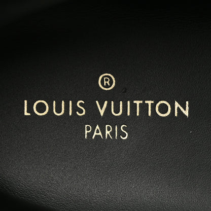Louis Vuitton Calfskin Monogram Mens Rivoli High Top Sneakers 9.5 Black 9 of 15