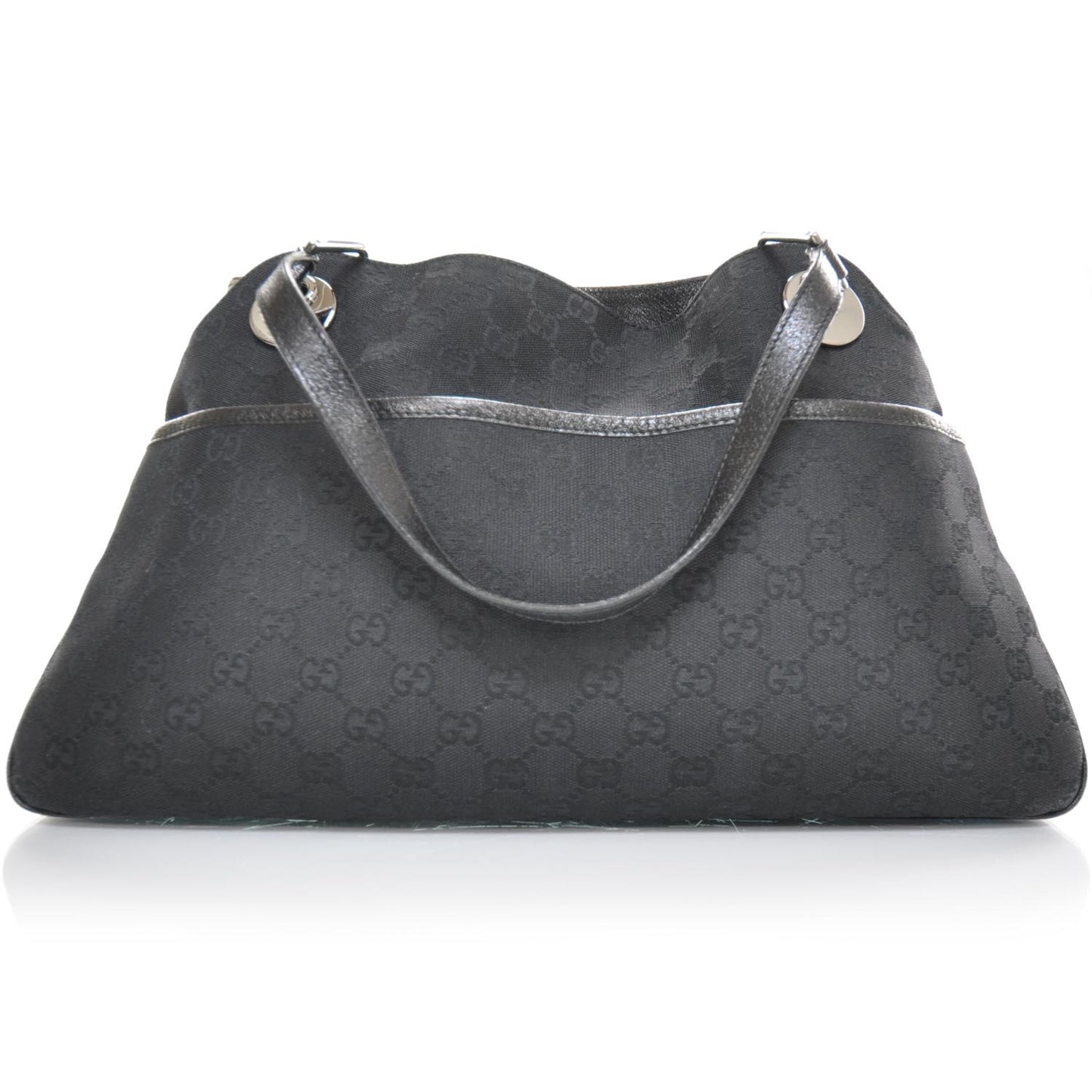 Monogram Medium Eclipse Shoulder Bag Black