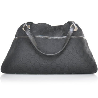 Gucci Monogram Medium Eclipse Shoulder Bag Black 1 of 7
