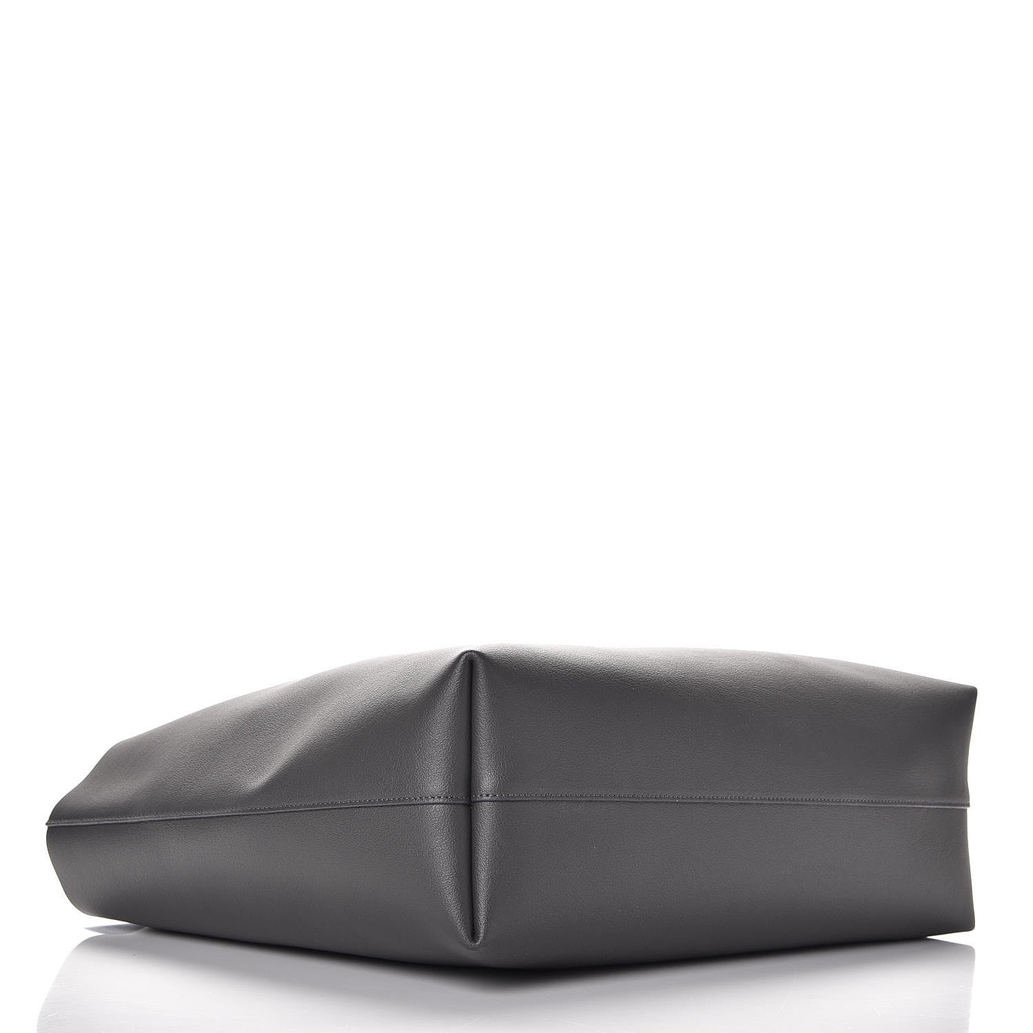 Saint Laurent Calfskin Large Shopping Tote Storm 5 of 8