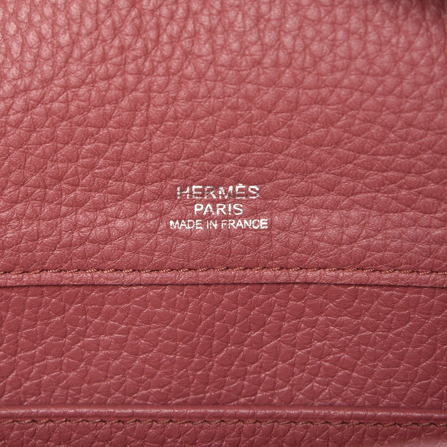Hermes Taurillon Clemence Atlas 35 Bois de Rose 6 of 7