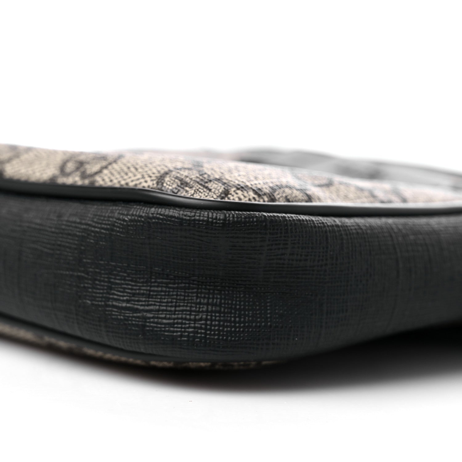 Gucci GG Supreme Monogram Web Belt Bag Black 12 of 16