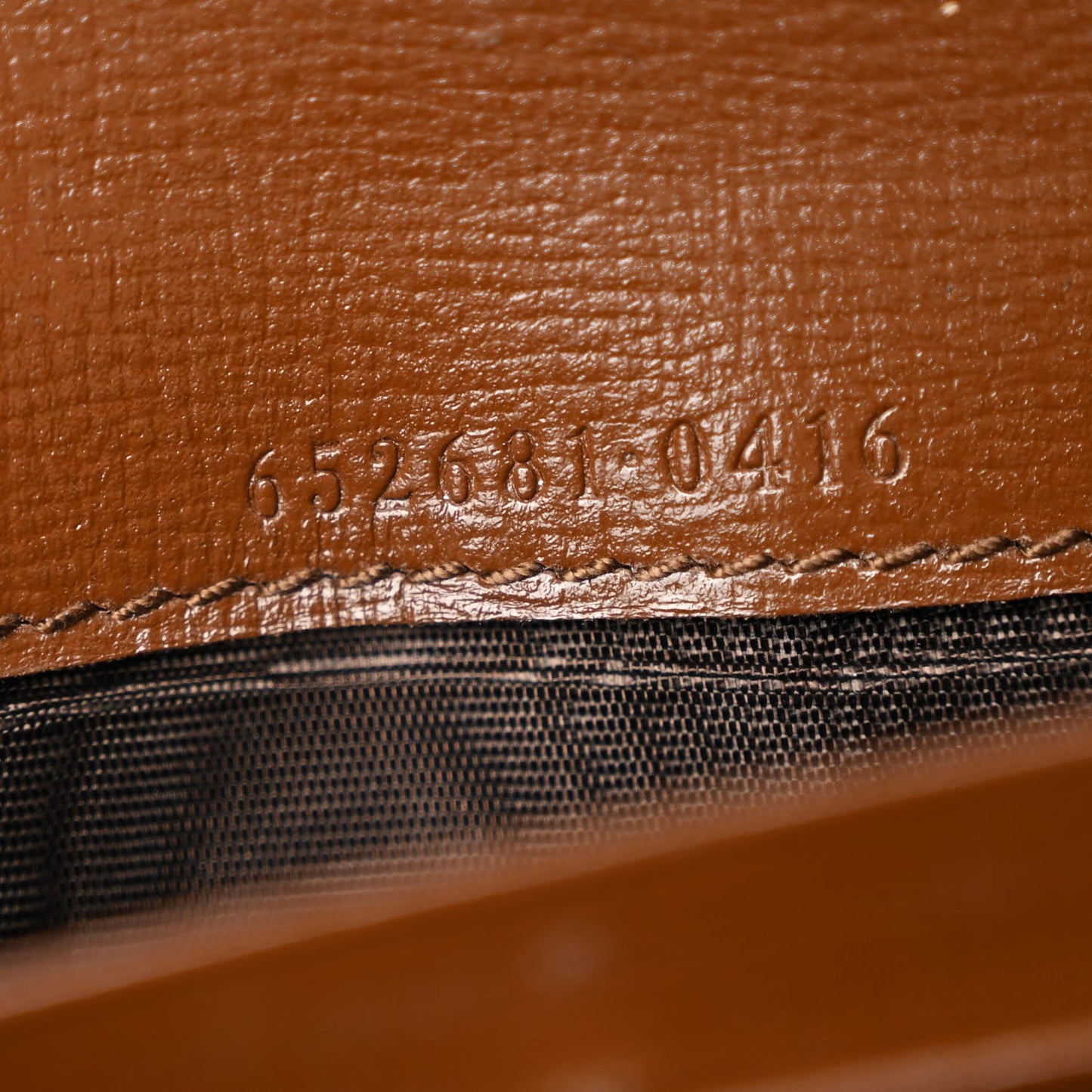GG Supreme Monogram Azalea Calfskin Web Jackie 1961 Chain Wallet Beige Ebony Brown Sugar