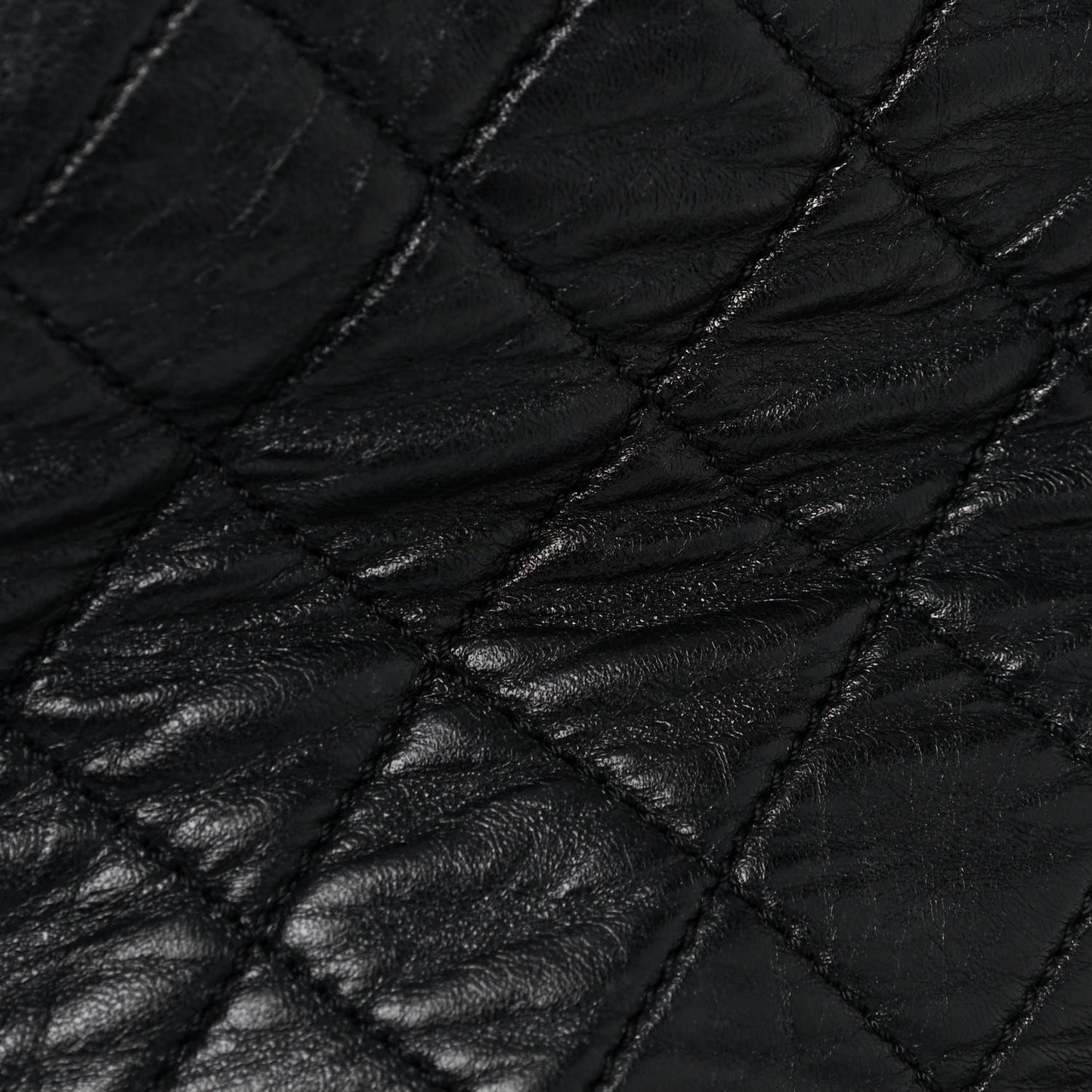 Lambskin Quilted Beijing Backpack Black