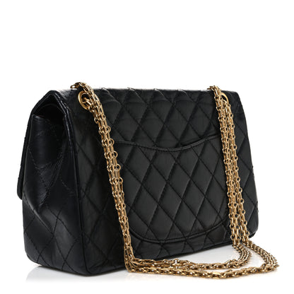 Chanel Aged Calfskin Quilted 2.55 Reissue 226 Flap Black 3 of 10